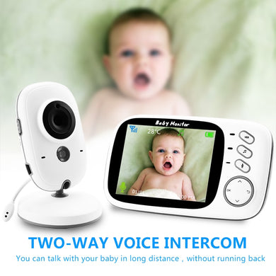 VB603 Wireless Video Color Baby Monitor with 3.2Inches LCD 2 Way Audio Talk Night Vision Surveillance Security Camera Babysitter - FreebiesAndGiveAways