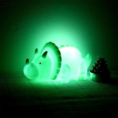Cartoon LED Mini Dinosaur Lamp Kid Small Night Light Home Decorion Glow in the Dark Toys - FreebiesAndGiveAways